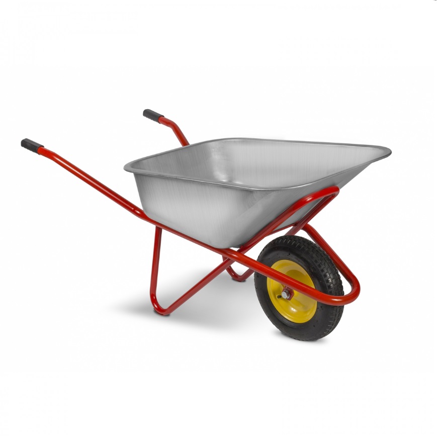 Тачка строительная 1-колесная 120л, 220кг